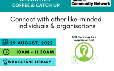Coffee & Catch Up – 29th August 2022