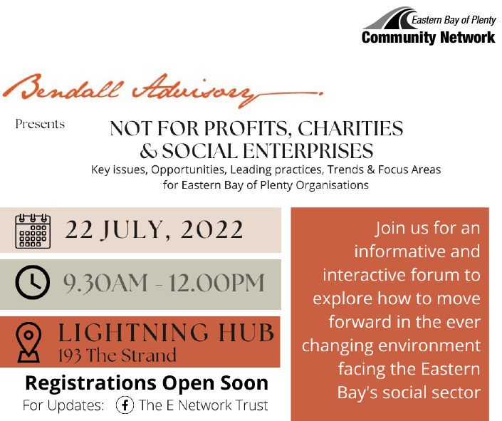 Not For Profits, Charities & Social Enterprises – 22nd July 2022
