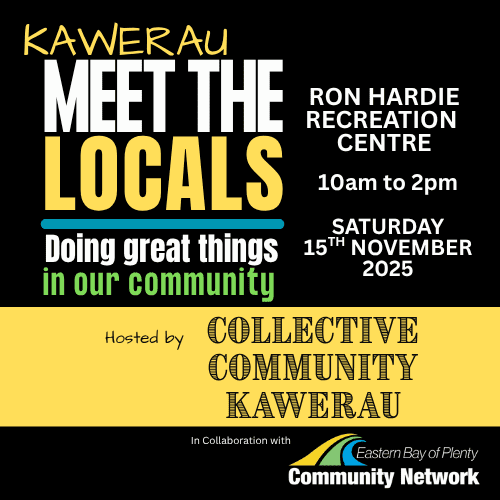 KAWERAU MEET THE LOCALS – 15th November 2025
