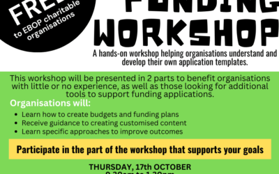 FUNDING WORKSHOP – 17th October 2024