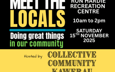 KAWERAU MEET THE LOCALS – 15th November 2025